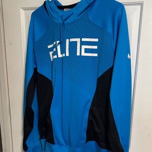 Nike Blue & Black 'ELITE' Pullover Hoodie
